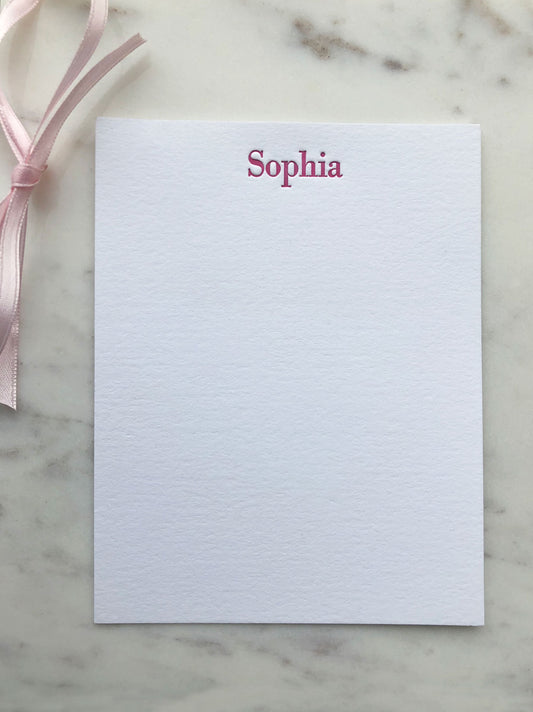 BESPOKE LETTERPRESS STATIONERY | Stylish Bodoni