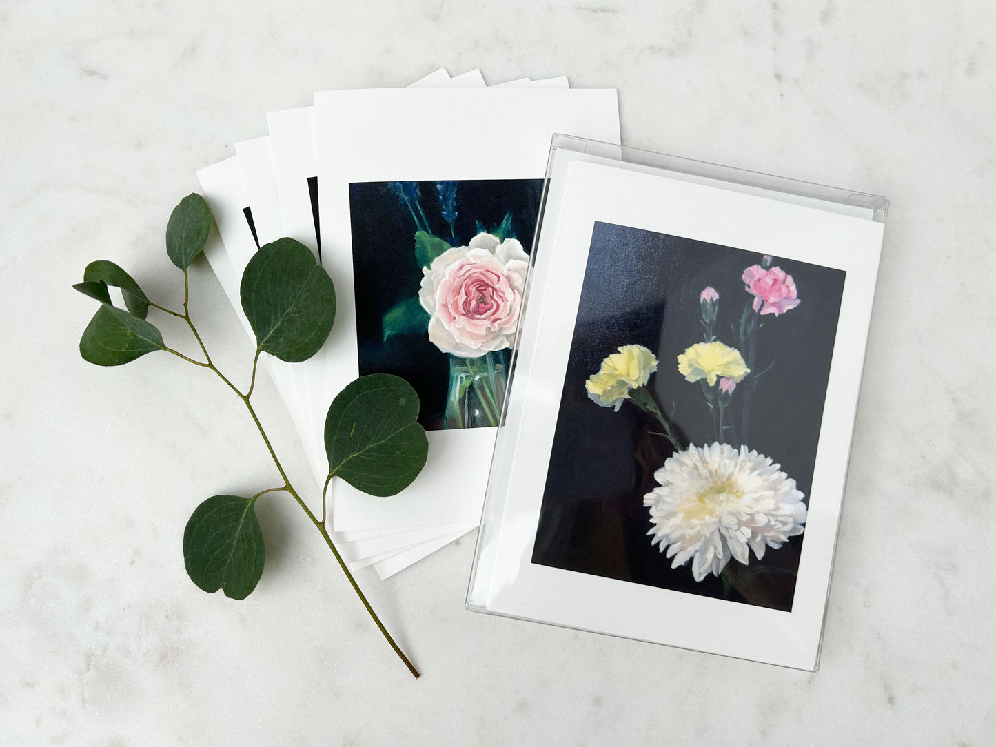 BOXED NOTECARDS | Cut Flowers Collection (set of 5 designs)