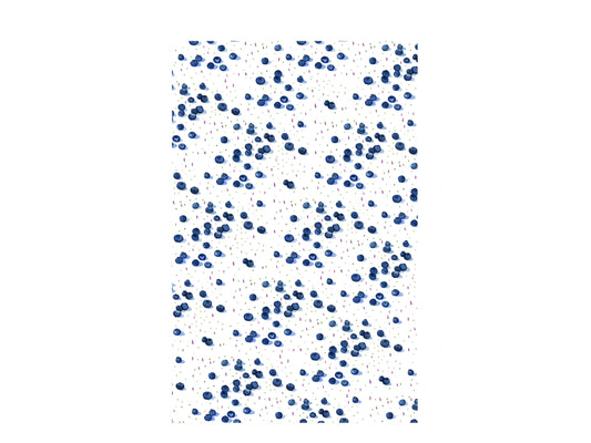 TWILL TEA TOWEL in Blueberry Confetti