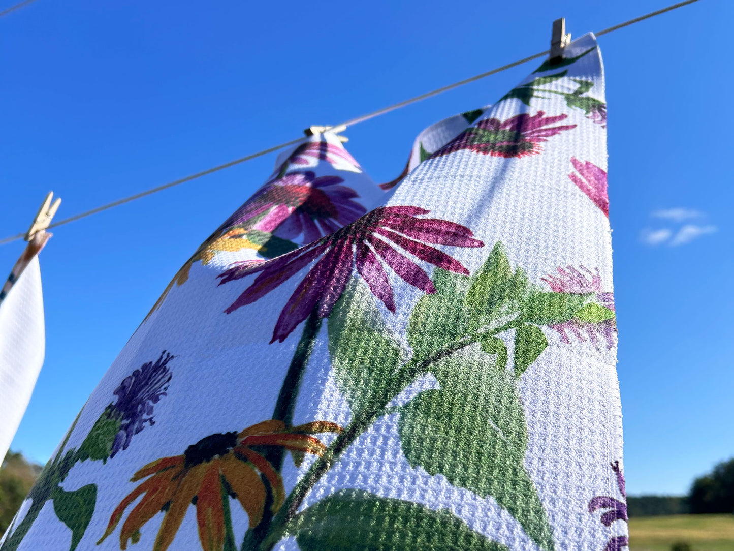 DISH TOWEL in Coneflower Mix