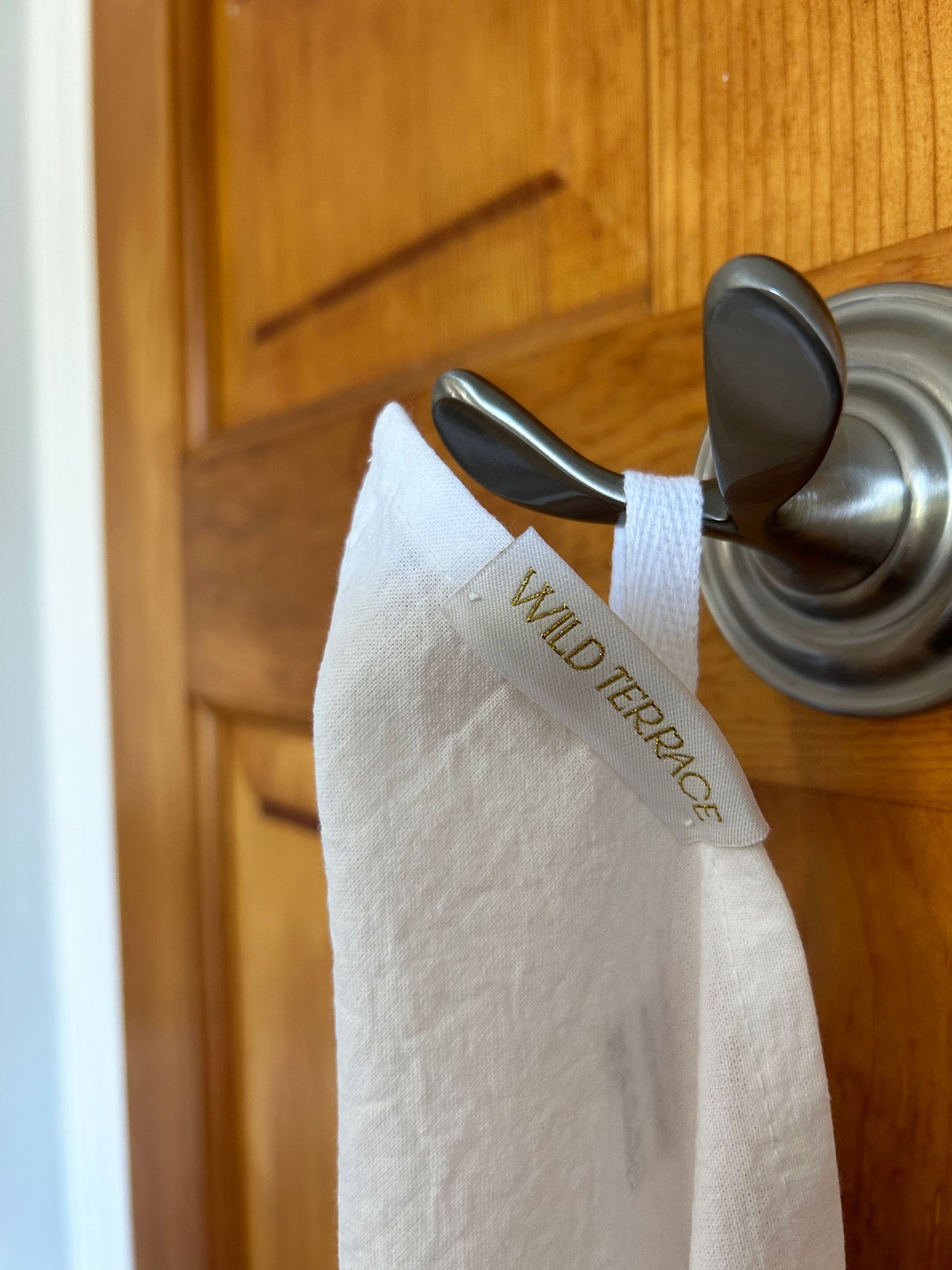 FLOUR SACK TOWEL in Native Blue Flag Irises