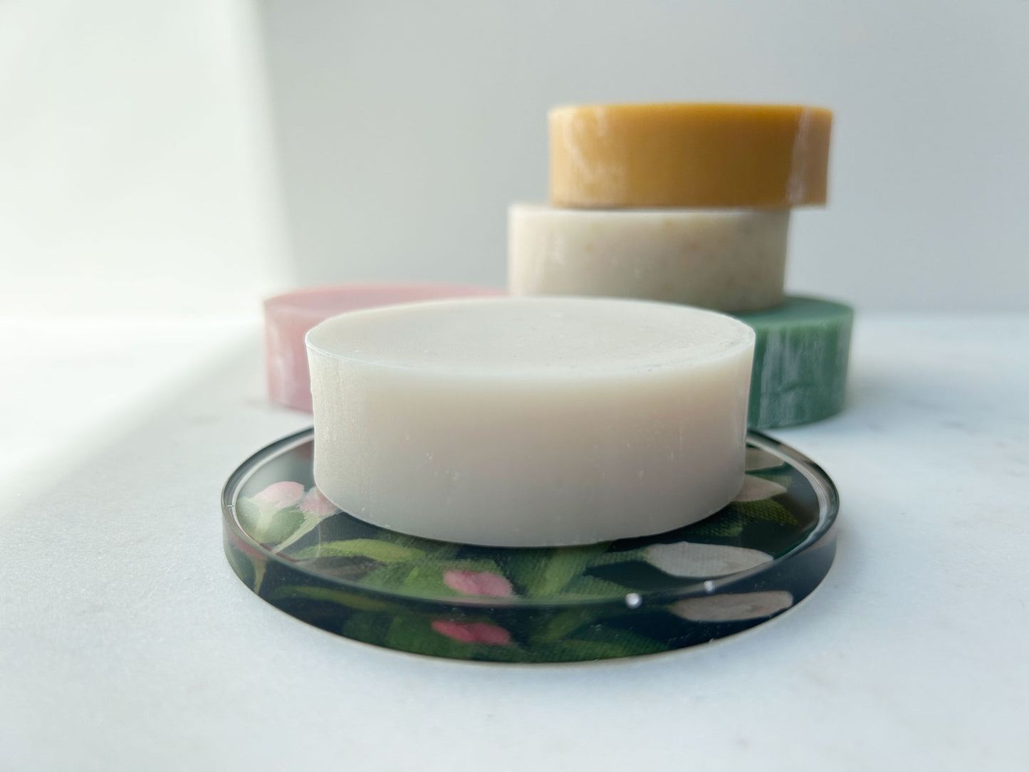 SOAP COASTER in Flowering Crabapple