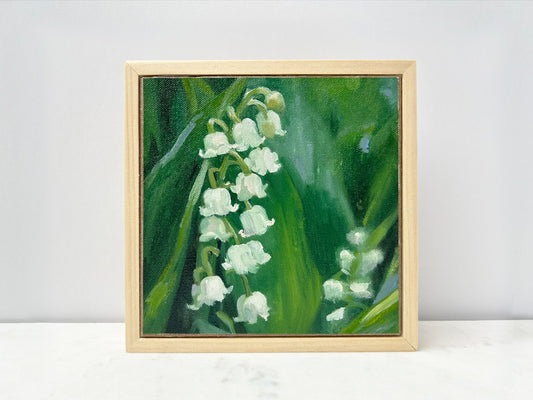OIL PAINTING | The Lily of the Valley