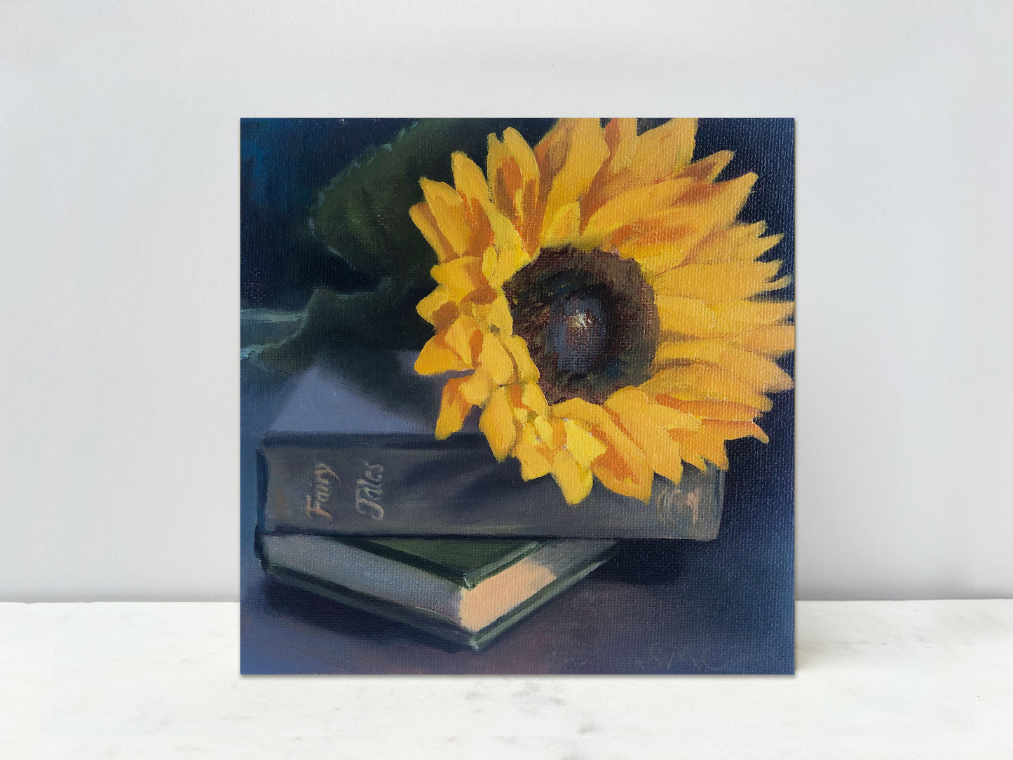 OIL PAINTING | Sunflower Fairy Tales