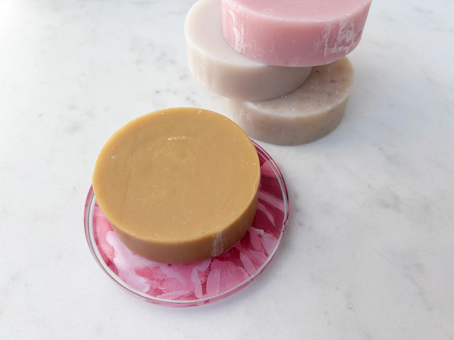 SOAP COASTER in Pink Peony
