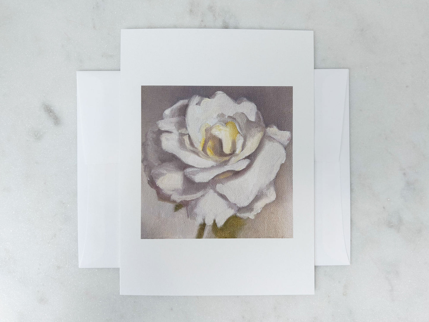 NOTECARD | White Rose