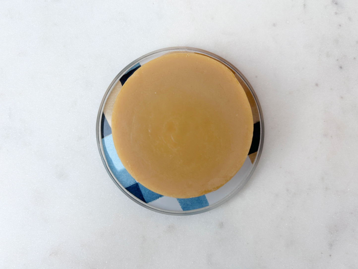 SOAP COASTER in Coastal Wheat Plaid