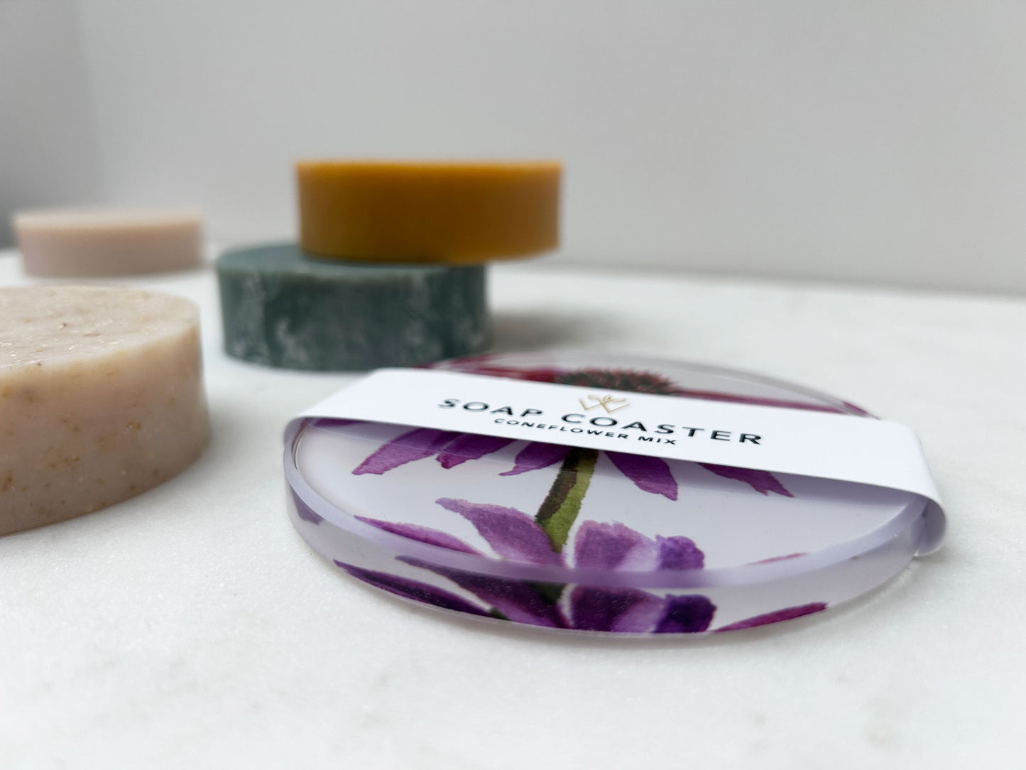 SOAP COASTER in Coneflower Mix