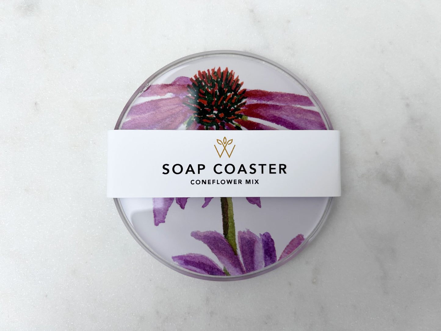 SOAP COASTER in Coneflower Mix