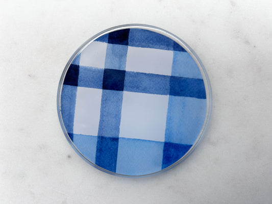 SOAP COASTER in Maine Picnic Plaid