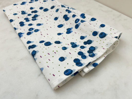 TEA TOWEL in Blueberry Confetti