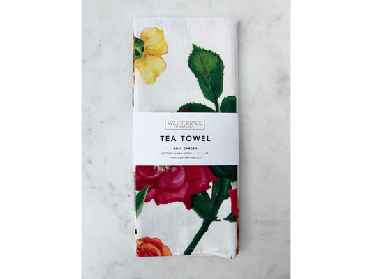 TEA TOWEL in Rose Garden