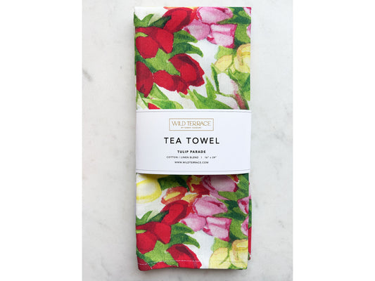 TEA TOWEL in Tulip Parade
