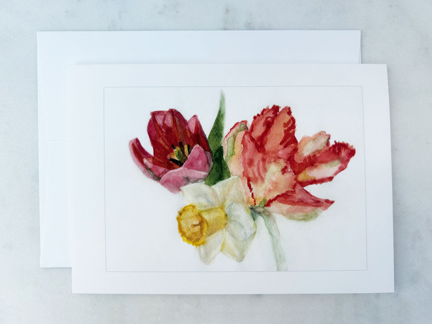 May Bouquet Floral Notecard