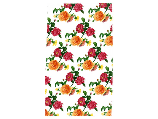 Rose Pattern Luxe Twill Tea Towel