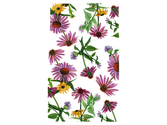 Coneflower Native Mix Luxe Twill Tea Towel