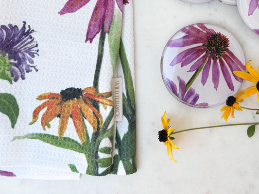 DISH TOWEL in Coneflower Mix