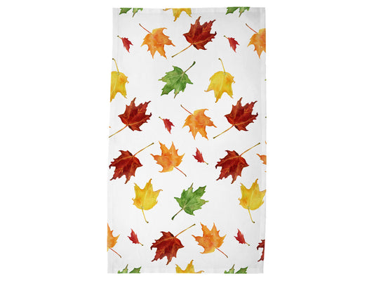 Sugar Maple Leaves Luxe Twill Tea Towel